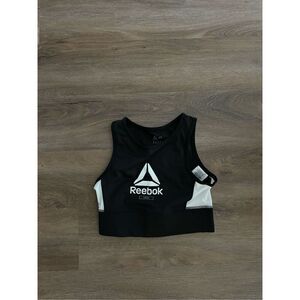 Reebok Cropped Tank Bra Athletic Top